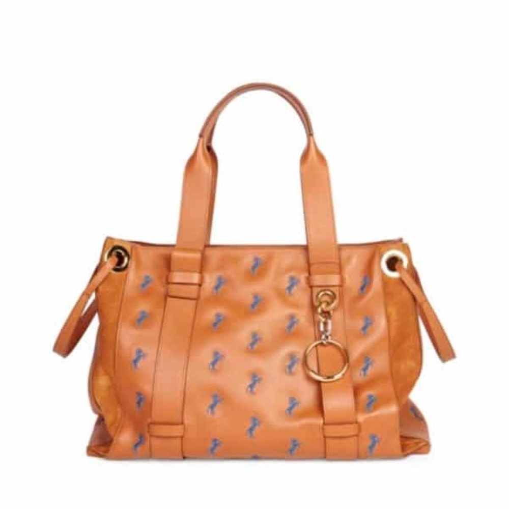 Chloe Brown Leather Tote NWT